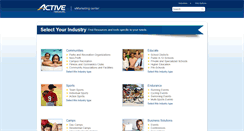 Desktop Screenshot of emarketing.activenetwork.com